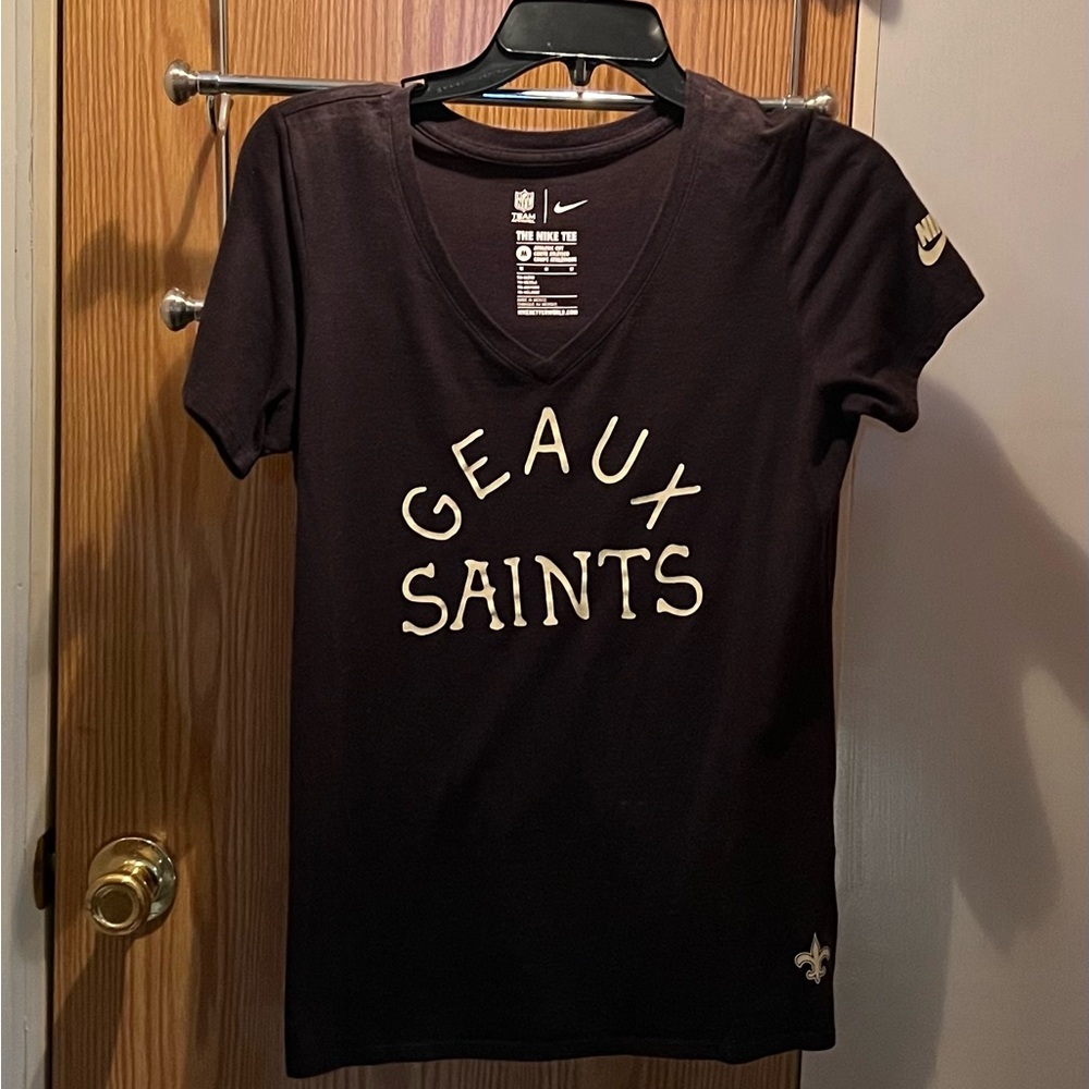 🖤Nike Black Short Sleeve New Orleans Saints T-Shirt